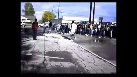 1990s LA GANG STREET FIGHTS | TAKING FADES AND MOVING AROUND