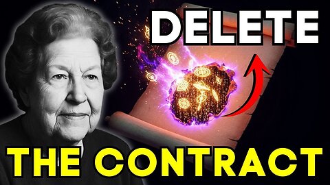 THEY DON'T WANT YOU TO KNOW: The "Secret Code" to Delete Your Soul Contract (Dolores Cannon)