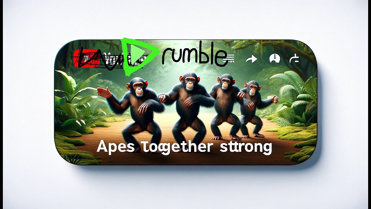 RUMBLE FOR GAMERS! Apes together strong! Like, Comment, Follow