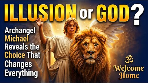 ILLUSION or GOD? Archangel Michael Reveals the Choice That Changes Everything 🕉 Welcome Home 🕉