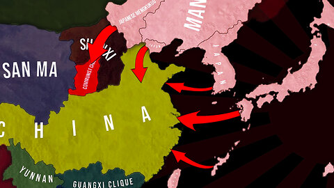 What if Japan Won Against China? - Hoi4 WW2 Timelapse