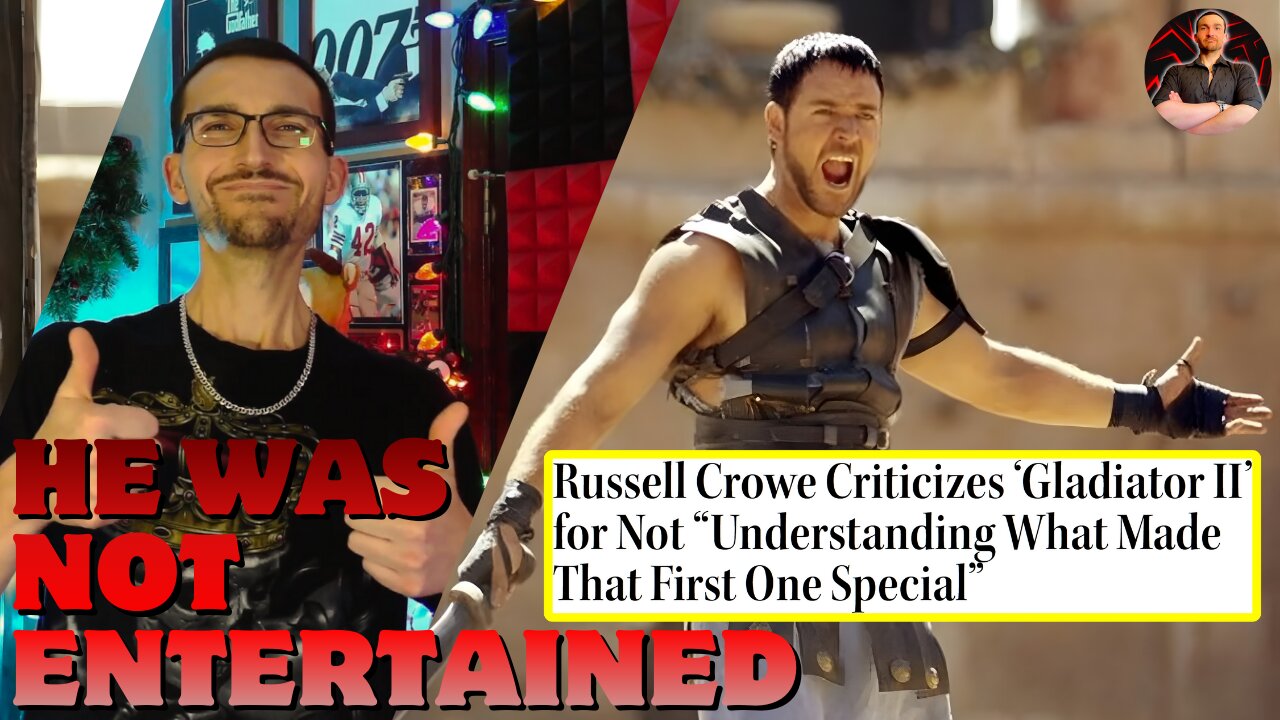 Russell Crowe DESTROYS Gladiator 2! Says Sequel Didn't Understand What Made the Original Special