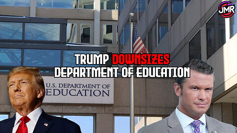 Trump DOWNSIZES the department of education & PURGES 60k from the pentagon