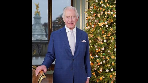 The King preaches "compassion" for the homeless while filming in an Abbey and...