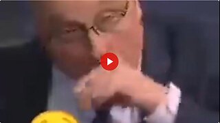 The European politicians are so far gone that they're using cocaine on live television...