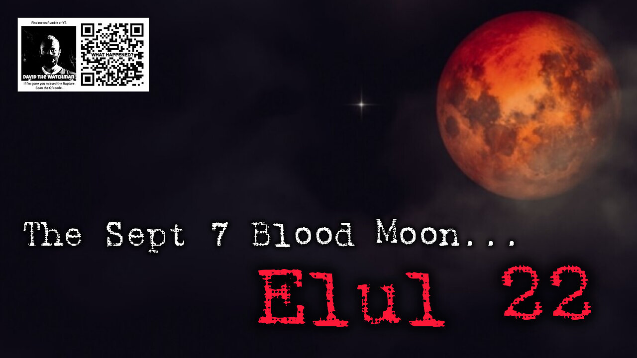 More on New Wine, New Oil & Huts. Gethsemane’s Proximity to Tribulation & the Sept 7 Blood Moon