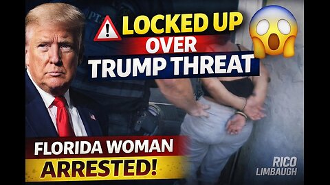 🚨 “LOL” Turns Into Jail Time 😳 Florida Woman Arrested After Threatening Trump on Facebook
