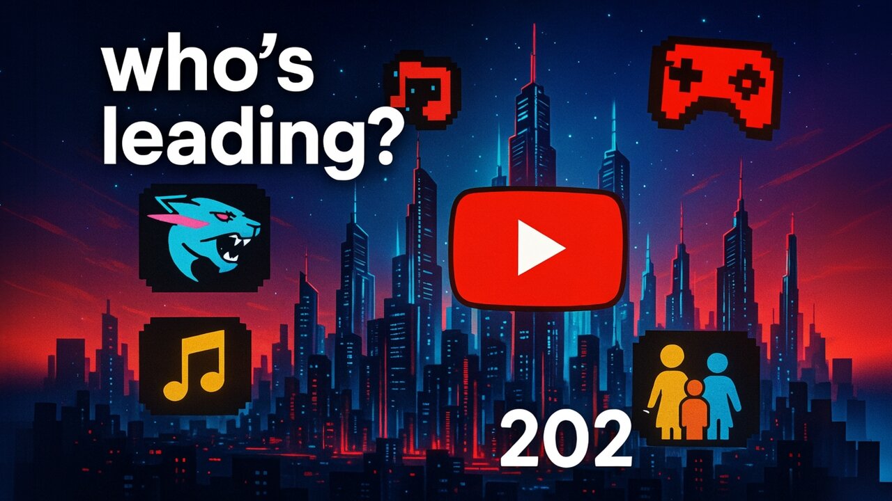Most Subscribed YouTubers in 2025 — Who’s Leading?