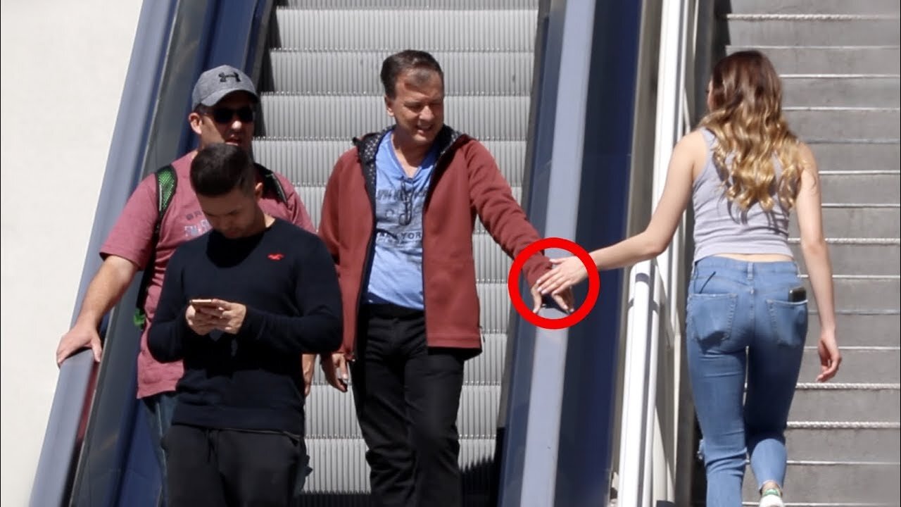 Touching Strangers' Hands on the Escalator 😳 (Part 6)