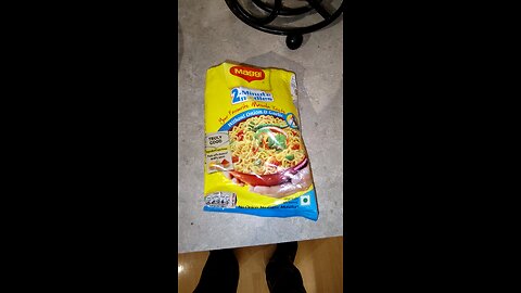 Eating Maggi Two-Minute Noodles, Masala Taste, Dbn, MI, 6/21/25