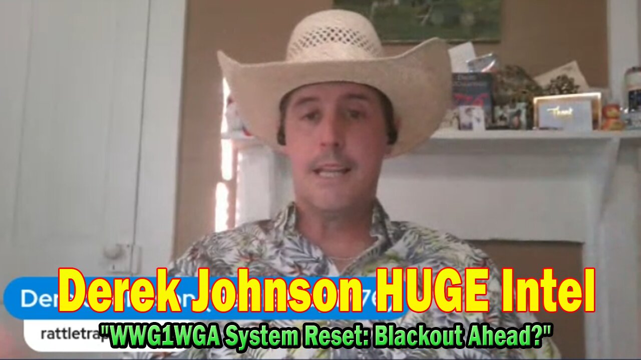 Derek Johnson & Brad Wozny HUGE Intel 08.21.25: "WWG1WGA System Reset: Blackout Ahead?"