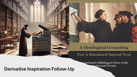 Derivative Inspiration Follow-Up: Application To The Bible Version Debate
