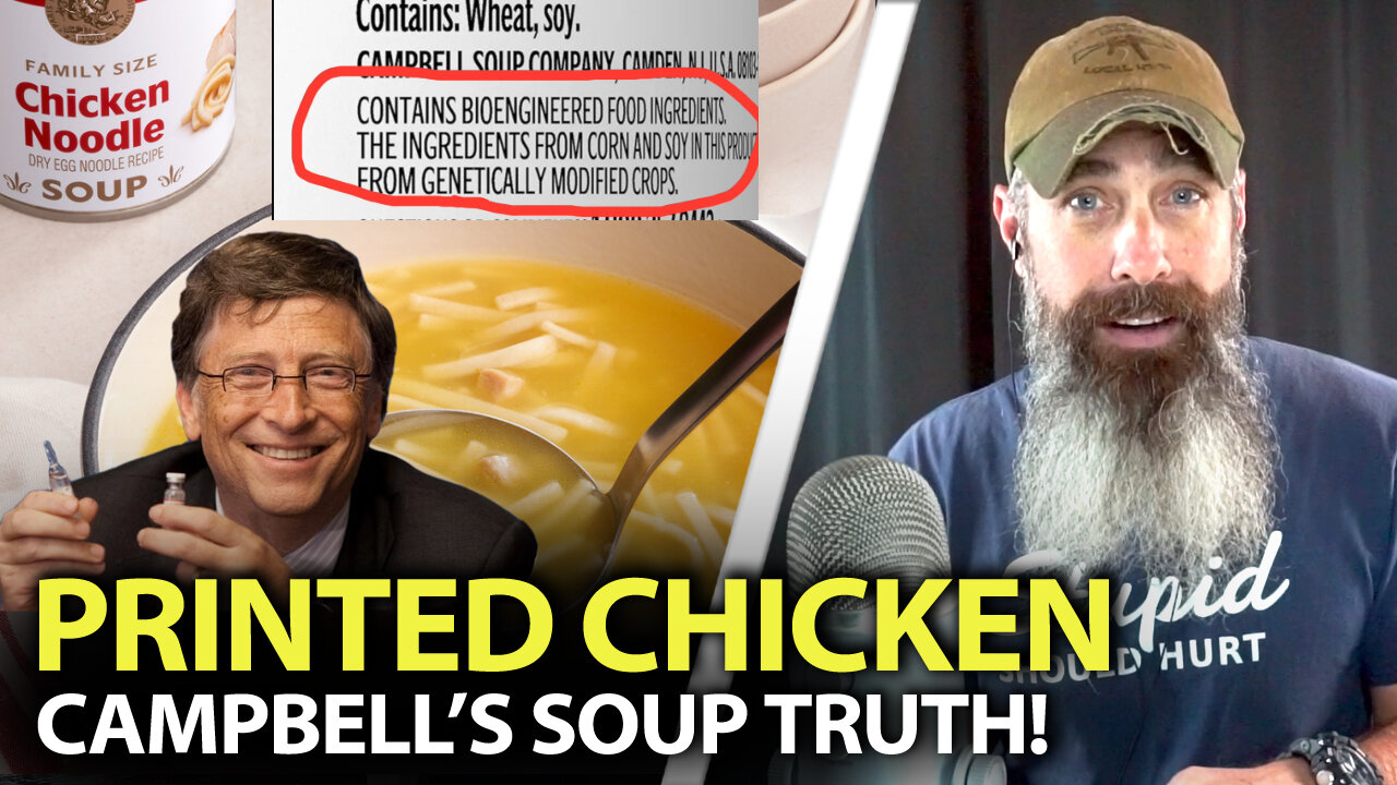 3D Printed Chicken Soup - Truth Hits Hard