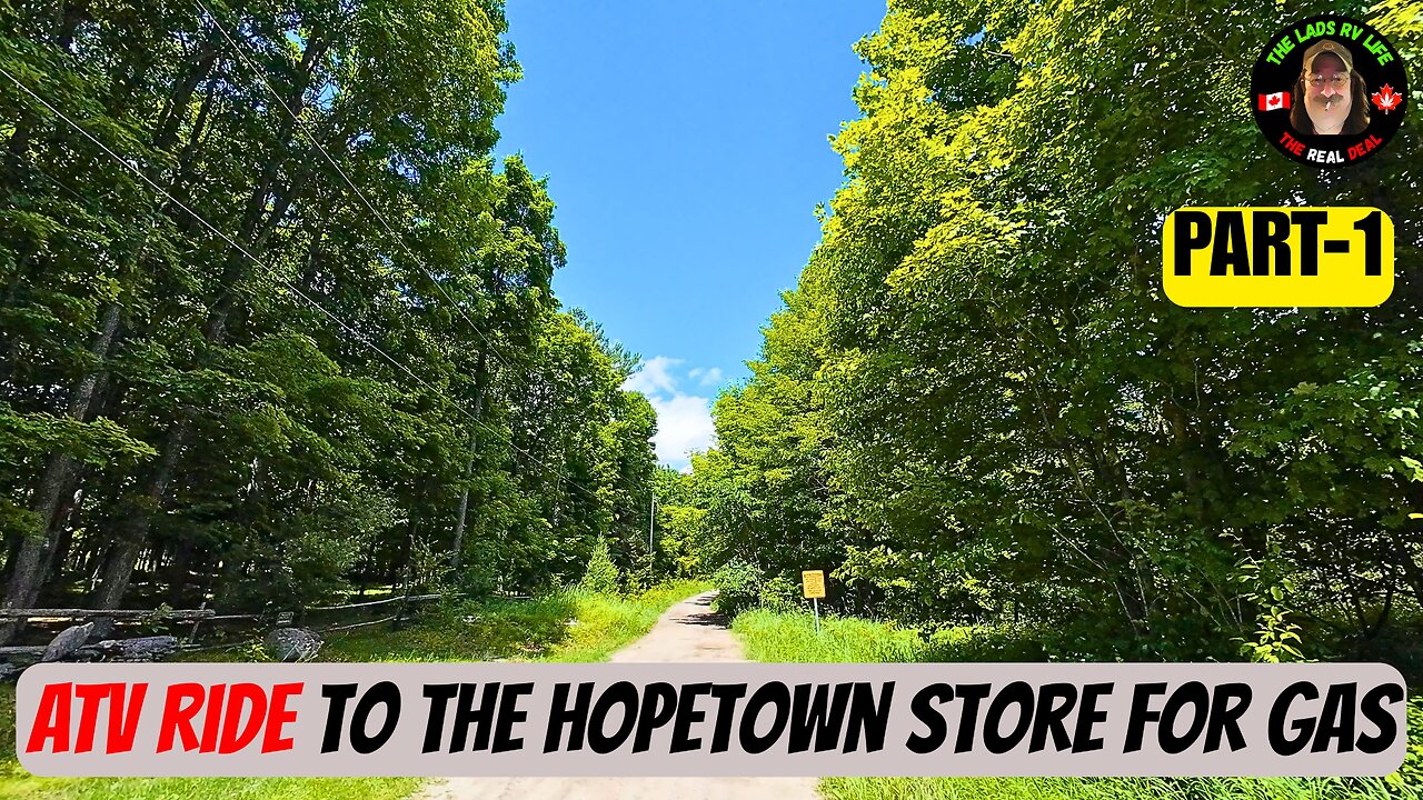 ATV Ride To The Hopetown Store For Gas - Part 1
