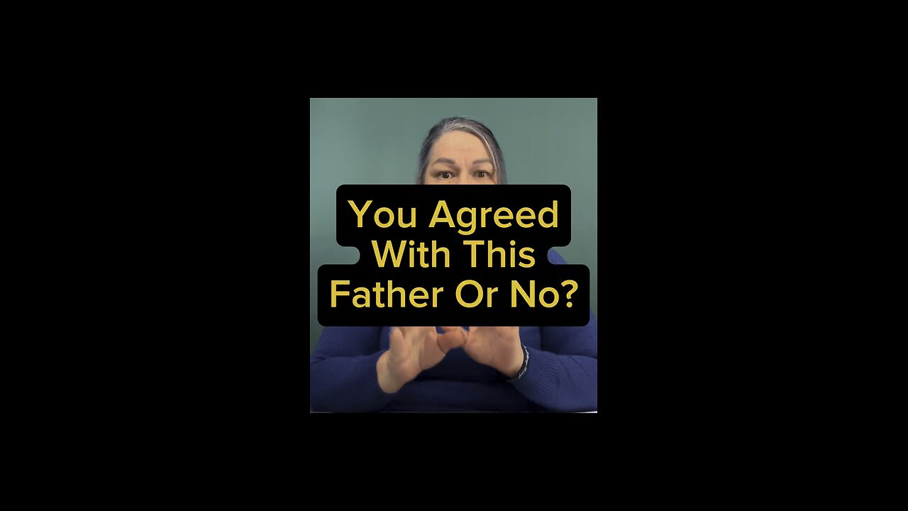 Agree With This Father? 🤯