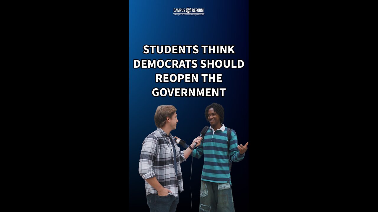 Students think Democrats should vote to reopen the government