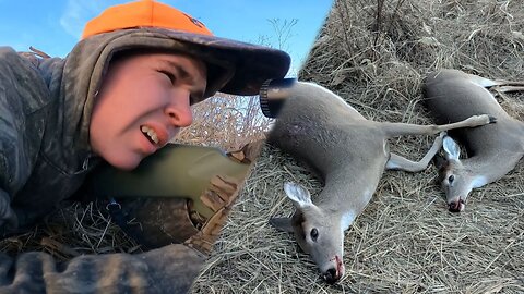 Sniper Time - Taking Out Some Does in Virginia!!