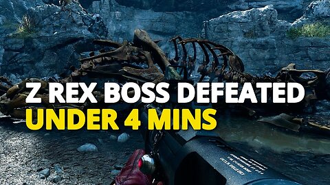 Z REX BOSS DEFEATED IN UNDER 4 MINS