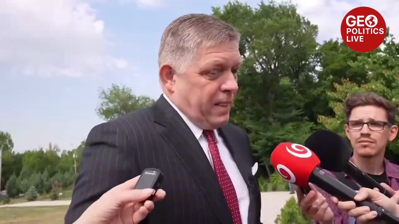 Reakce Roberta Fica na výhrůžku německého kancléře z Říma!