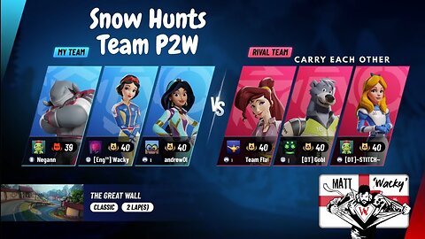 Snow White Hunts Team P2W // Champion Leagues // #speedstorm