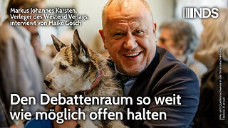 Den Debattenraum so weit wie möglich offen halten | Markus J. Karsten interviewt von Maike Gosch NDS