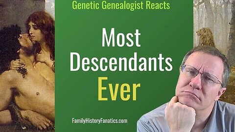 "10 People With The Most Descendants Ever" | Genealogist Reacts