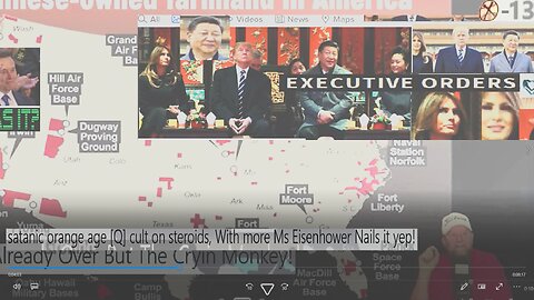 satanic orange age [Q] cult on steroids, With more Ms Eisenhower Nails it yep!