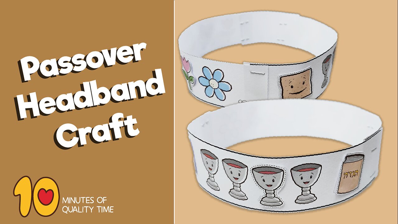 Passover Headband Craft