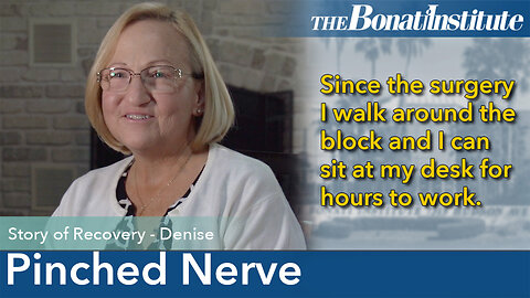 Pinched Nerve Pain That Won’t Go Away? Watch Denise's Story