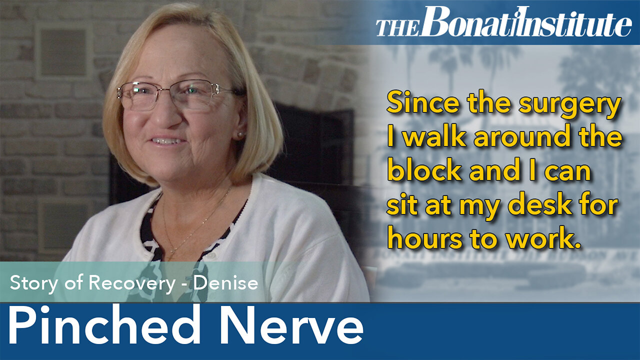 Pinched Nerve Pain That Won’t Go Away? Watch Denise's Story