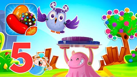 Candy Crush Saga - Gameplay Walkthrough | Kamal Gameplay | Part 5 (Android, iOS)