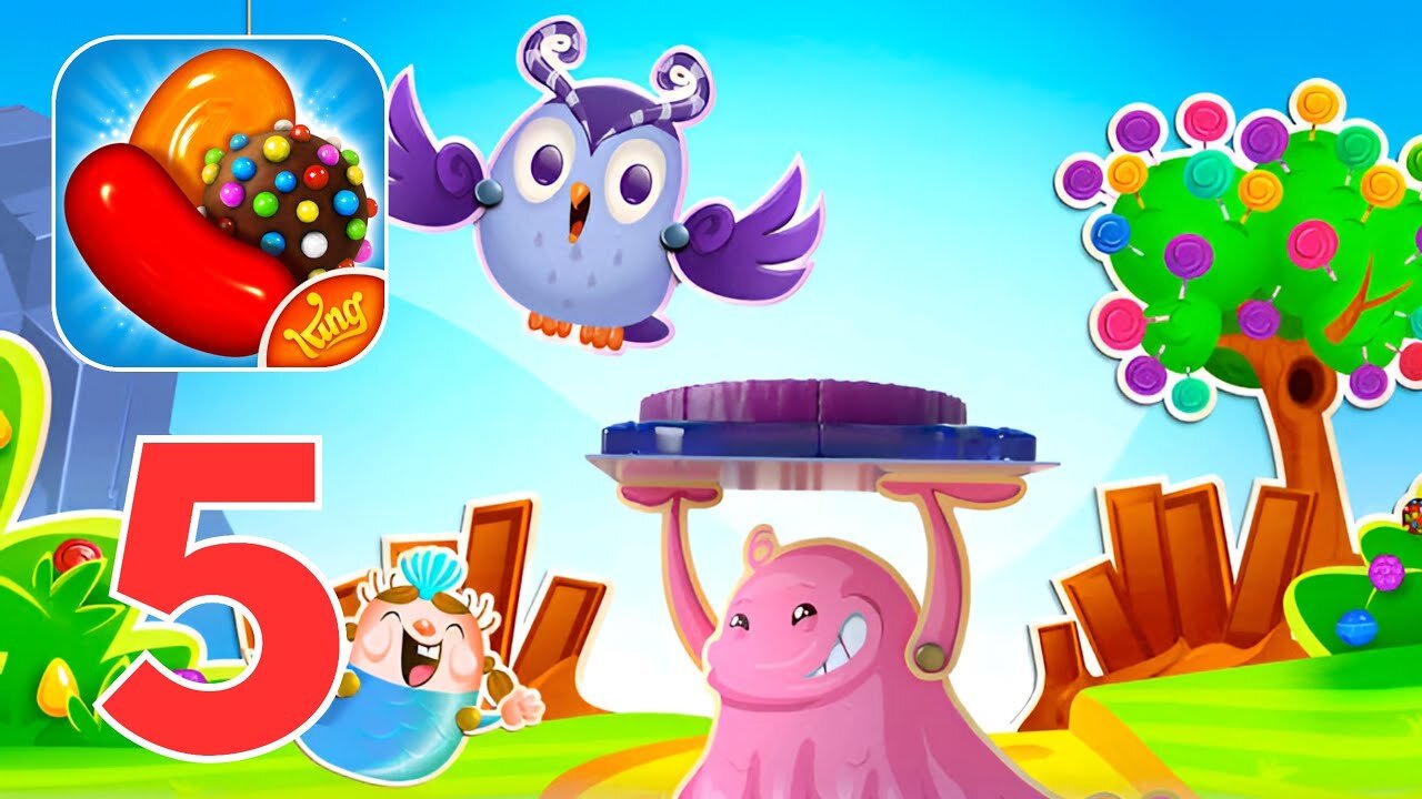 Candy Crush Saga - Gameplay Walkthrough | Kamal Gameplay | Part 5 (Android, iOS)