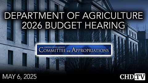 Department of Agriculture 2026 Budget Hearing