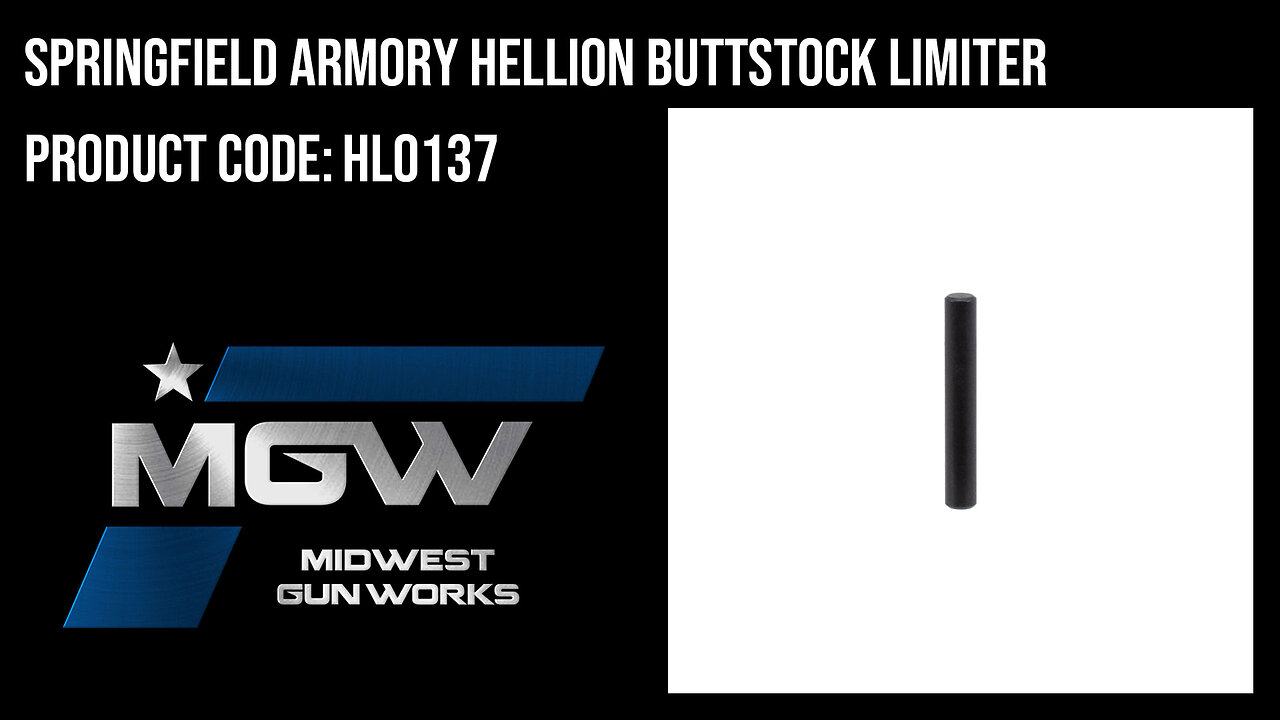 Springfield Armory Hellion Buttstock Limiter - HL0137