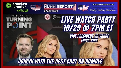 LIVE TPUSA - JD Vance & Erika Kirk @ Ole Miss | 7pm ET [Watch Party]