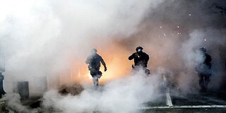 Watch Portland Anti-ICE Crew Rolls Out Troubling New Object at Protest