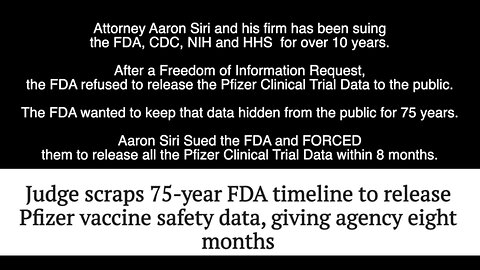Attorney Aaron Siri on Chickenpox Vaccine