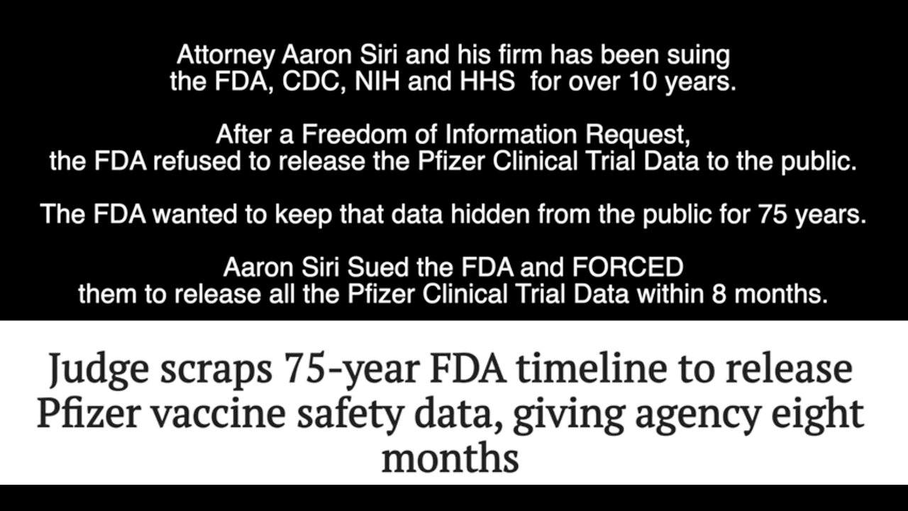 Attorney Aaron Siri on Chickenpox Vaccine