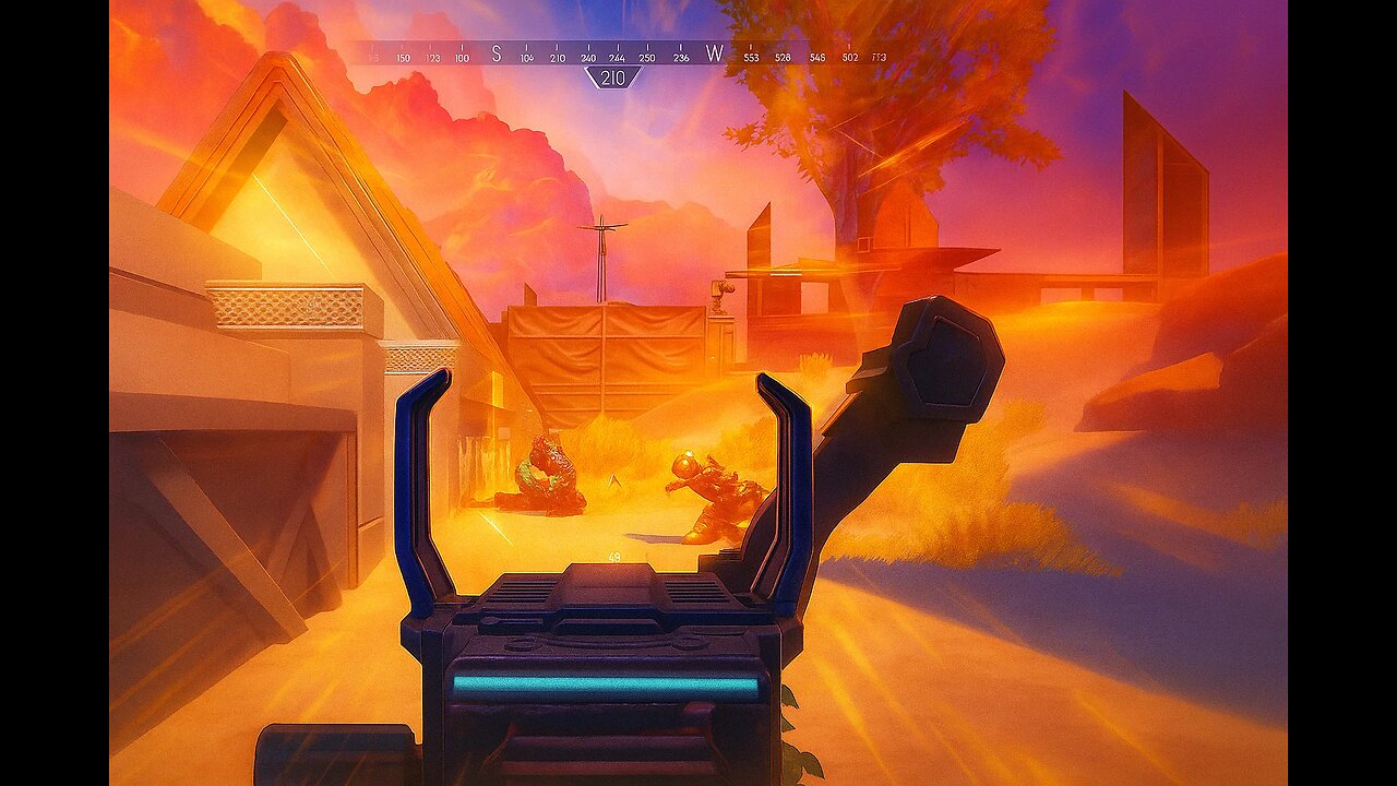 Solo squad wipe with LMG | Apex Legends #shorts