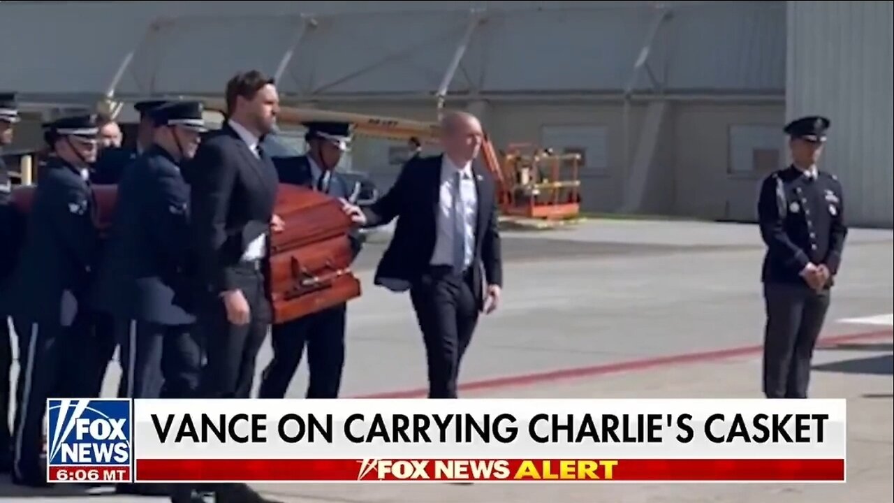 JD Vance Gets Emotional Discussing Carrying Charlie Kirk's Casket