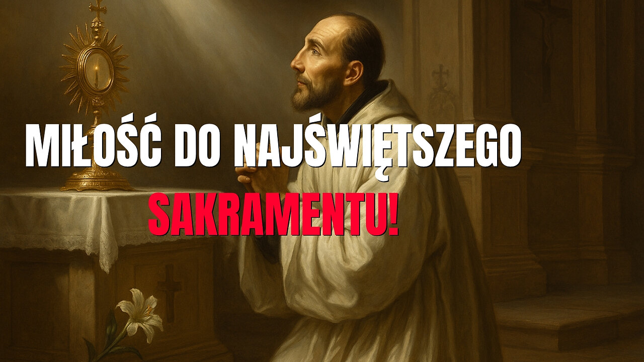 On żył dla Eucharystii! 🙏