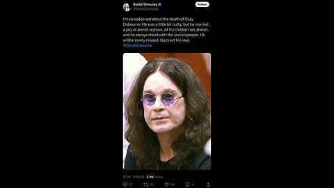 This is my tribute to Ozzy,