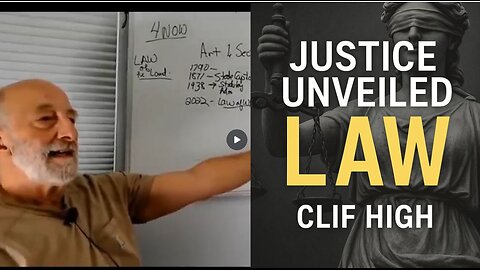 P1 ⚖️ Justice Unveiled – LAW: Clif High Breaks Down the Hidden Legal War 🧠🔥