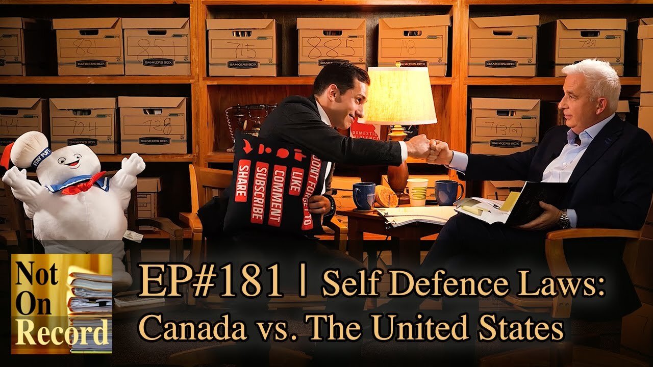 EP#181 | Self Defence Laws: Canada vs. The United States