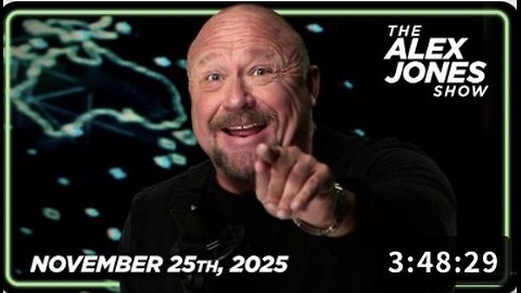 11 25 25 ALEX JONES Trump Admin Warns A Faction In The CIA Is Preparing A Coup