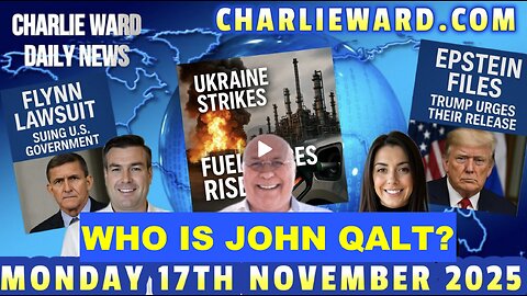 CHARLIE WARD DAILY NEWS WITH CHARLIE WARD & PAUL BROOKER MONDAY 17TH NOVEMBER 2025