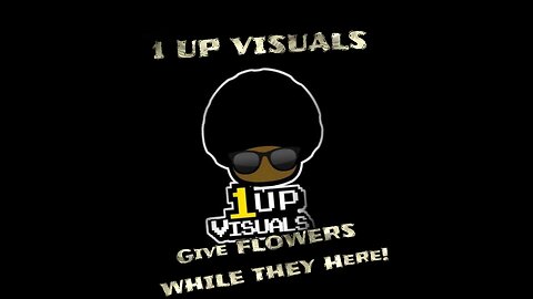 give flowers while they here 1 up visuals