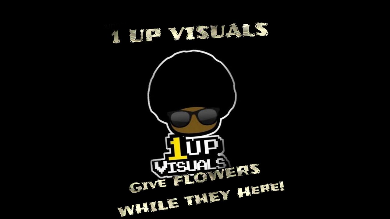 give flowers while they here 1 up visuals