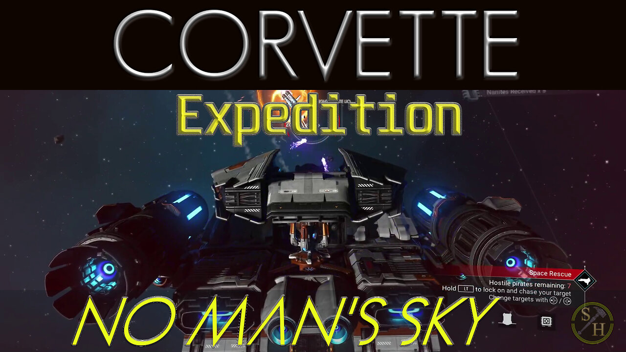 Dog Fights, Pirates, and Freighters EP6 – Highlights from Corvette Expedition in No Man's Sky