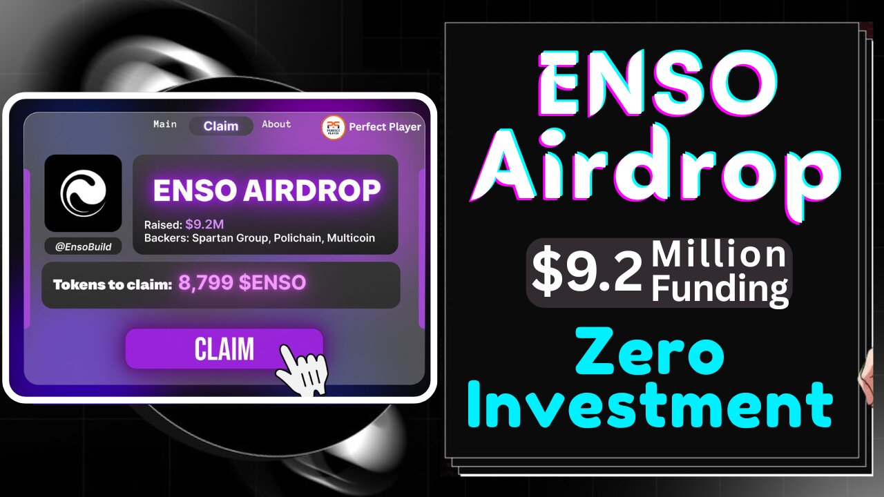 👻 Enso Airdrop Full Guide Free to Join with Raised $9.2 Million || by Perfect Player